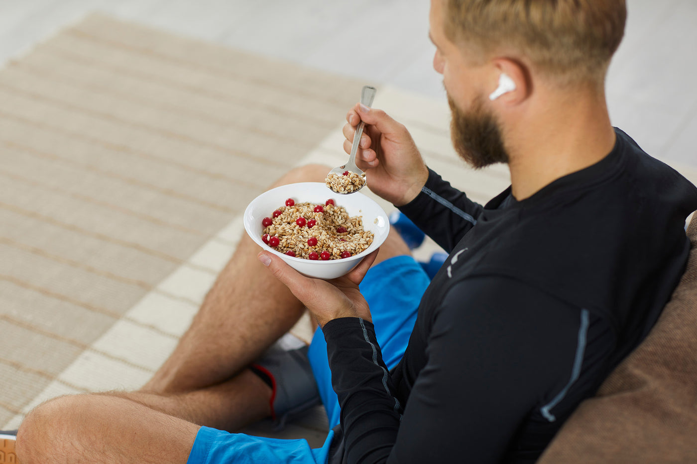 Rice Pudding mit Whey Protein