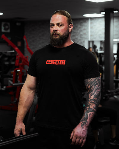 Basic Round Neck Shirt Big Logo