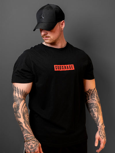 Basic Round Neck Shirt Big Logo