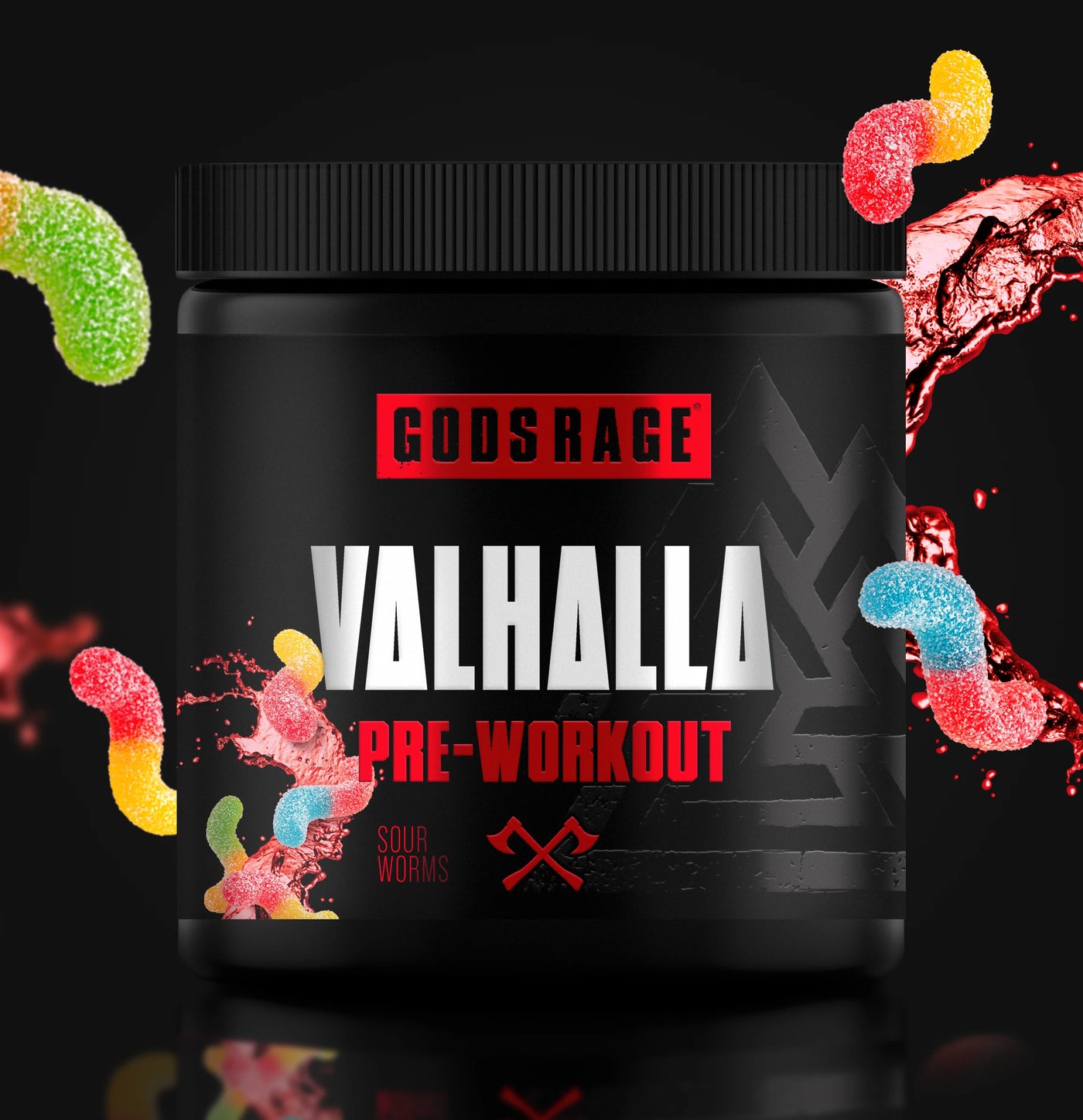 Valhalla Pre-Workout · 400g · Sour Worms