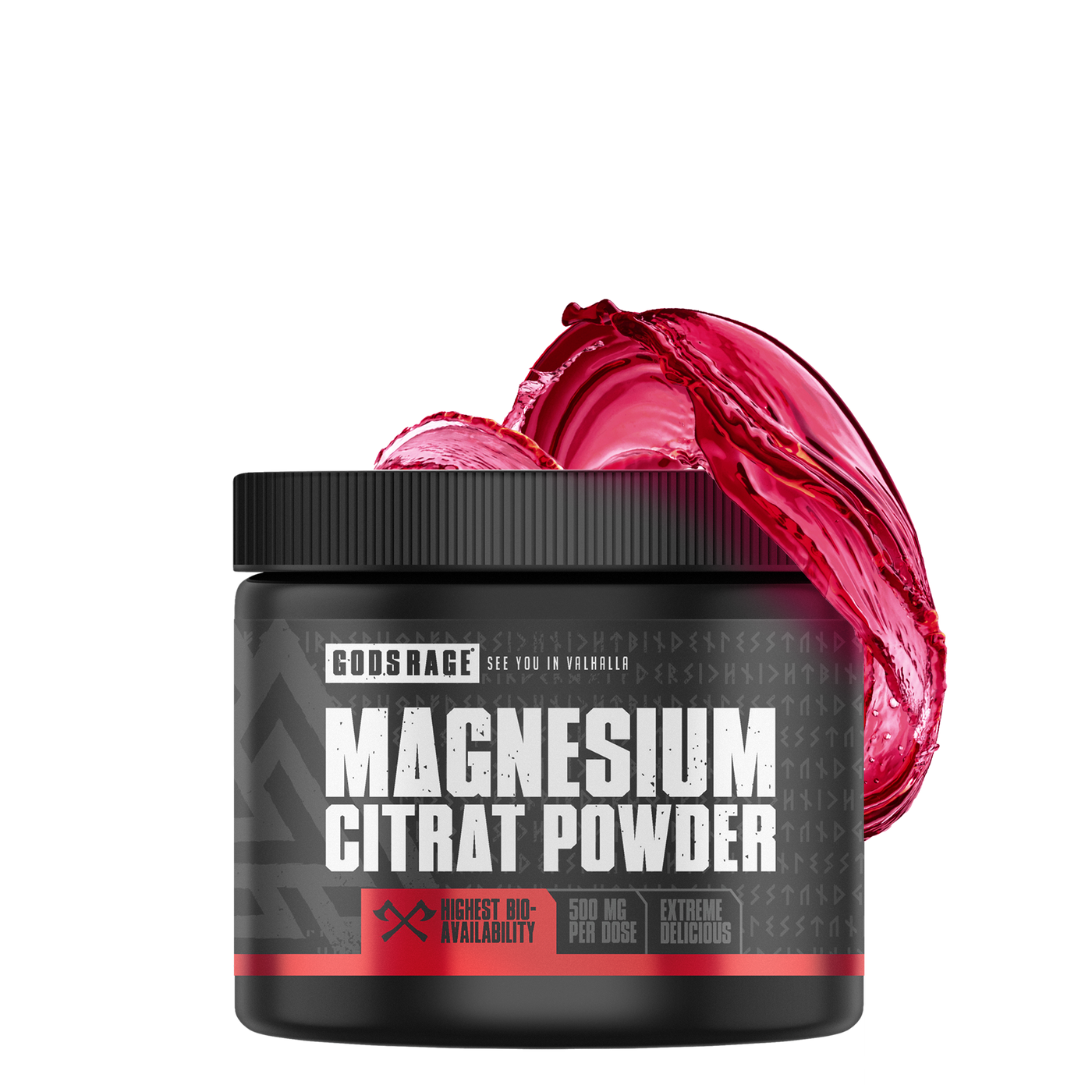 Magnesium Citrate Powder · Raspberry · 250g
