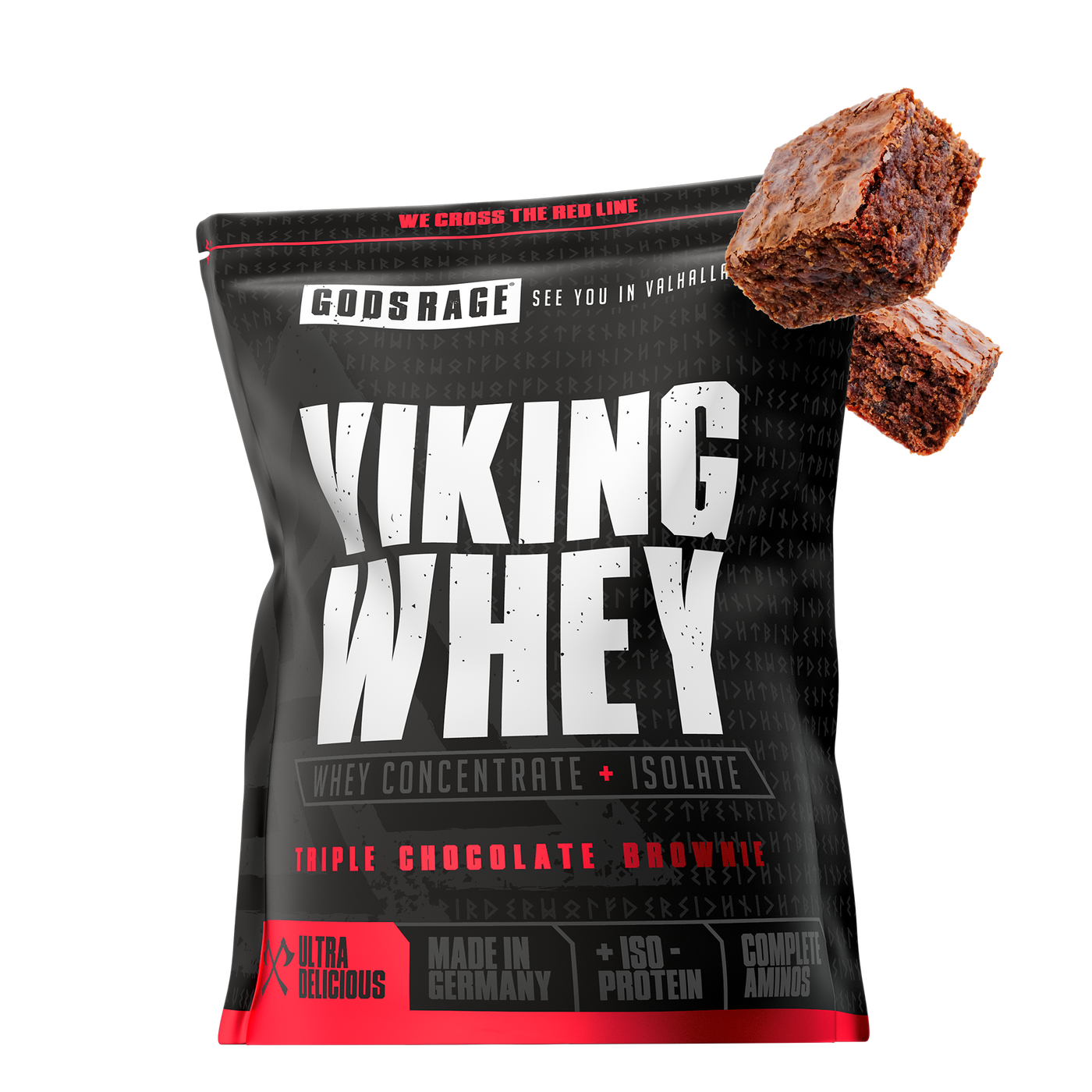Viking Whey · Triple Chocolate Brownie · 1000g